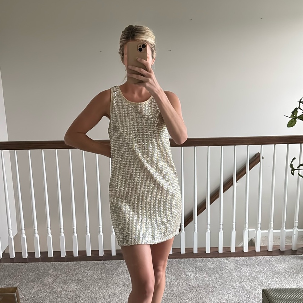 SEQUIN mini dress